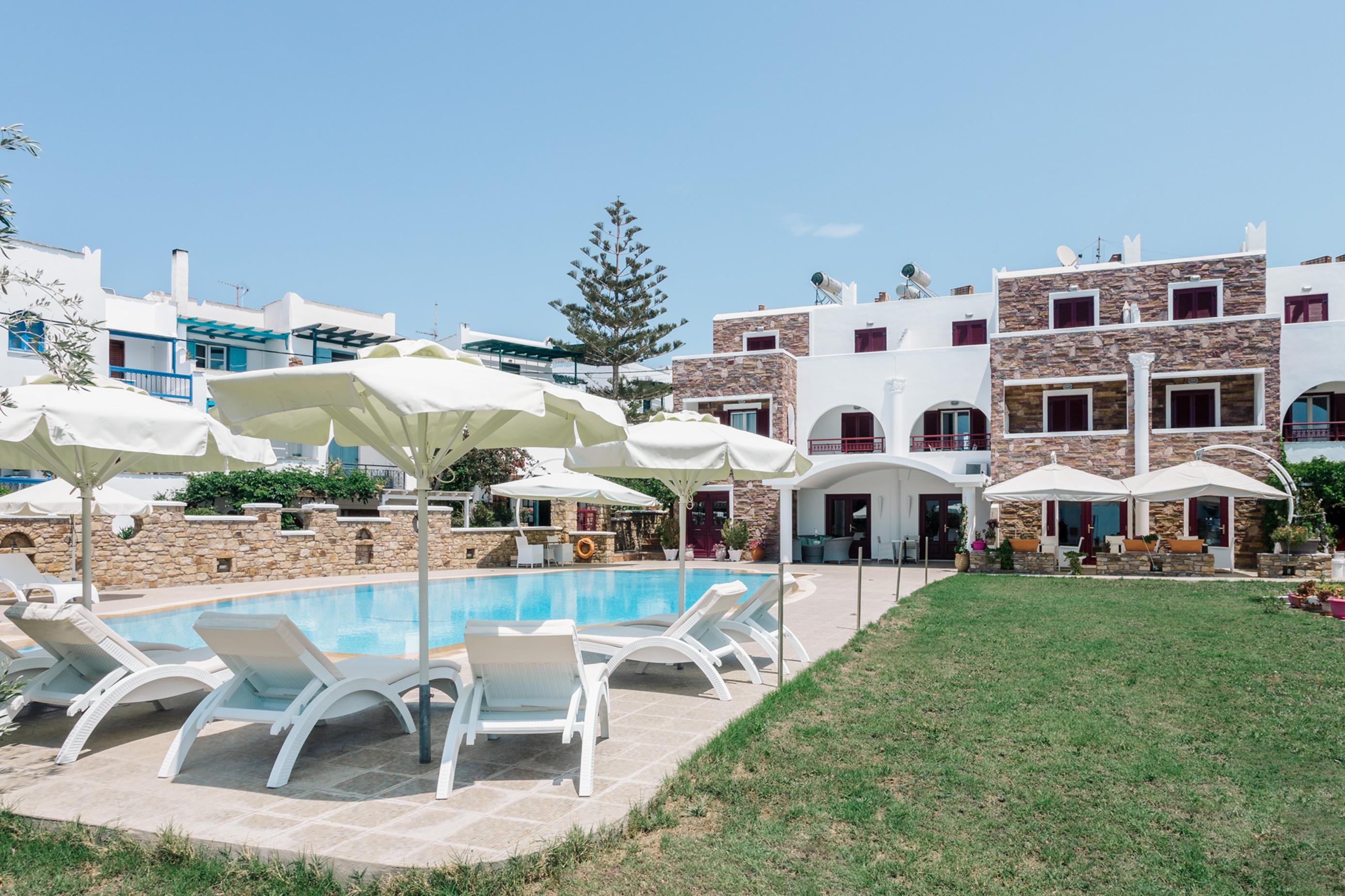 Ariadne Hotel Agios Prokopios  Buitenkant foto